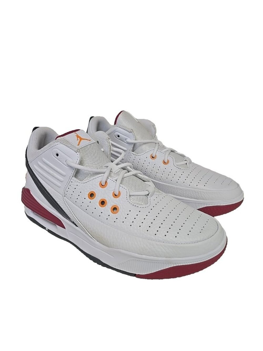 Nike Men's Air Jordan Max Aura Athletic Shoe DZ4353-160  White Red Size 9M